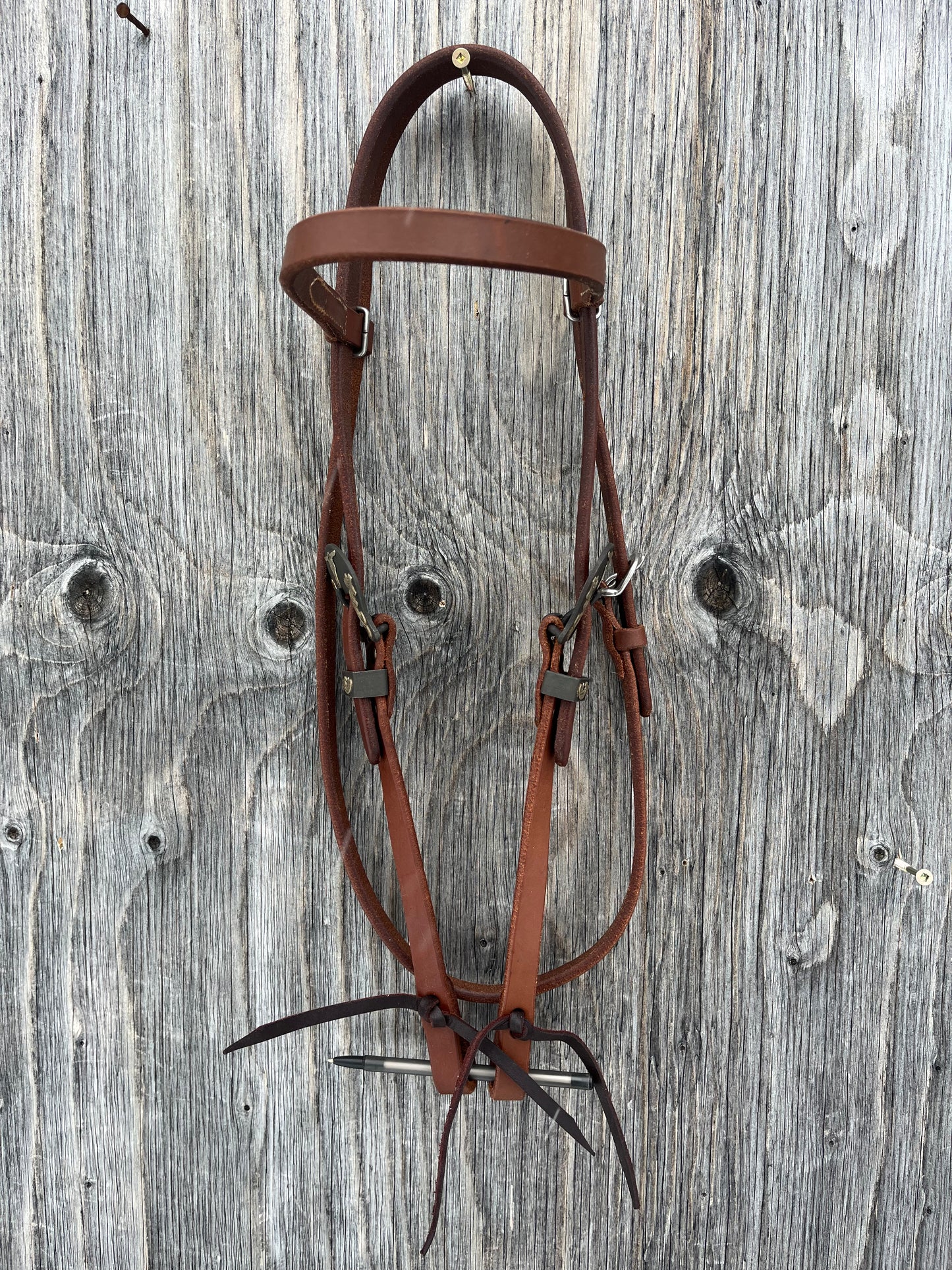 Heritage skull browband headstall