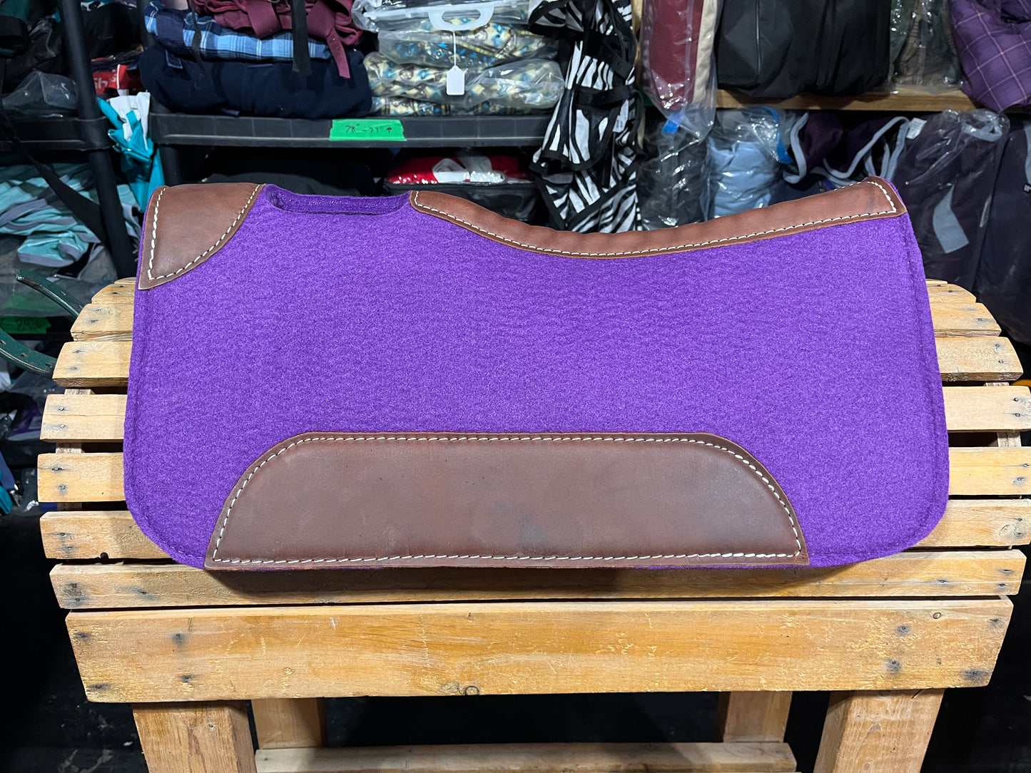 Coloured pony pads