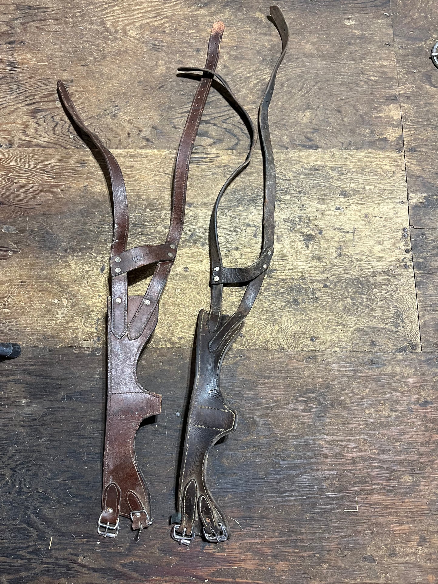 Leather cribbing collars price is for both