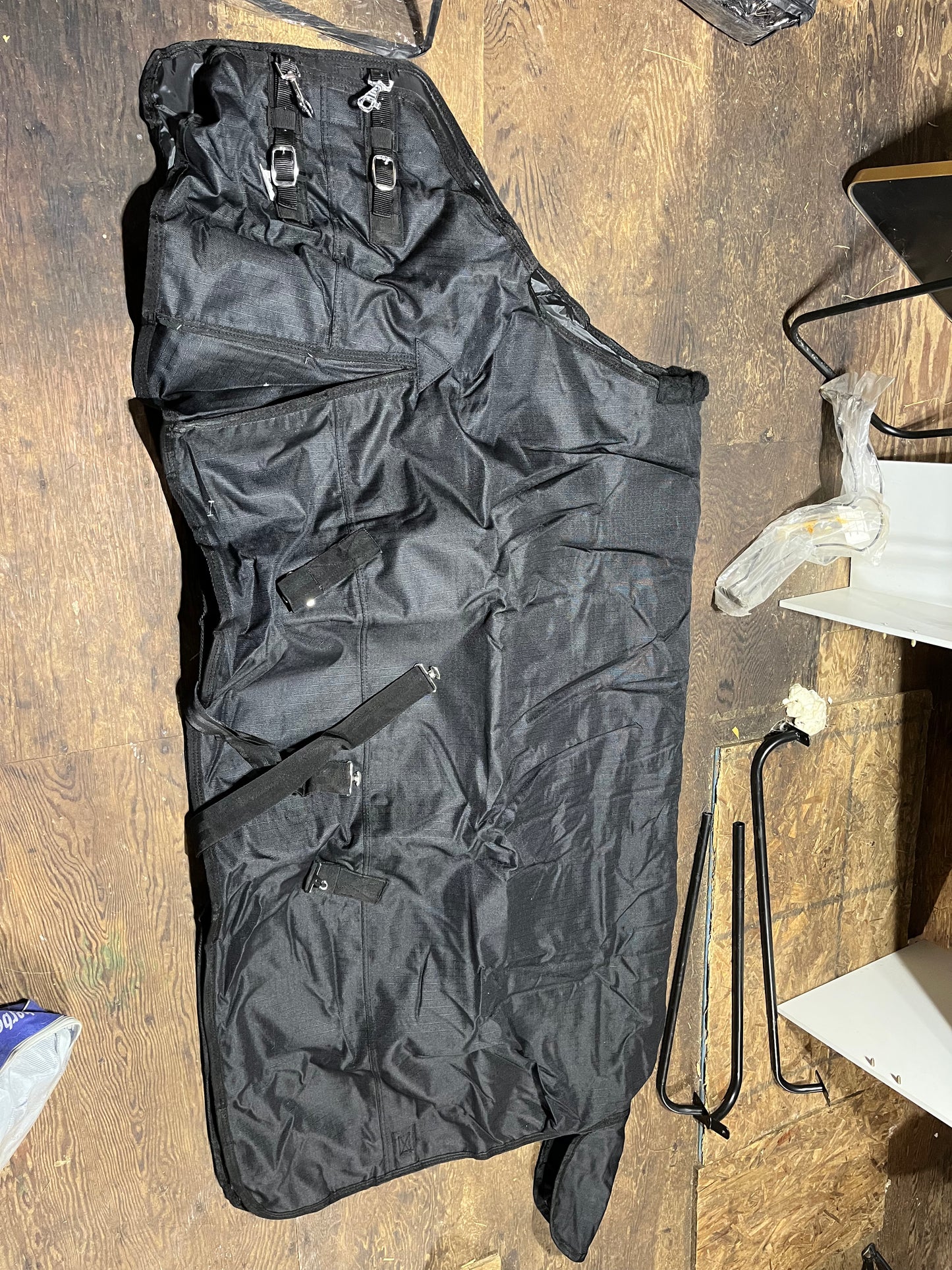 Black winter turnouts
