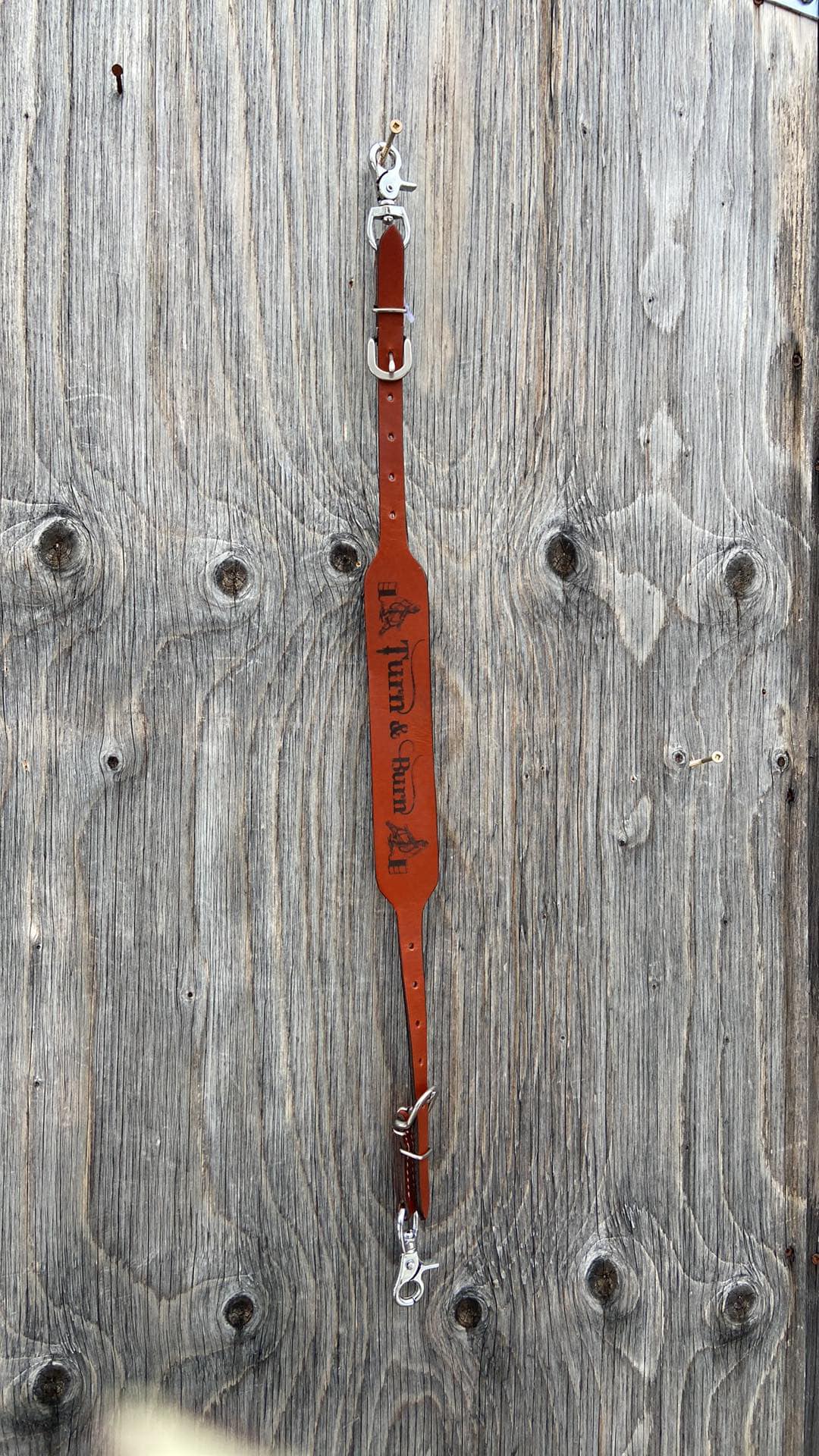 Turn & burn wither strap