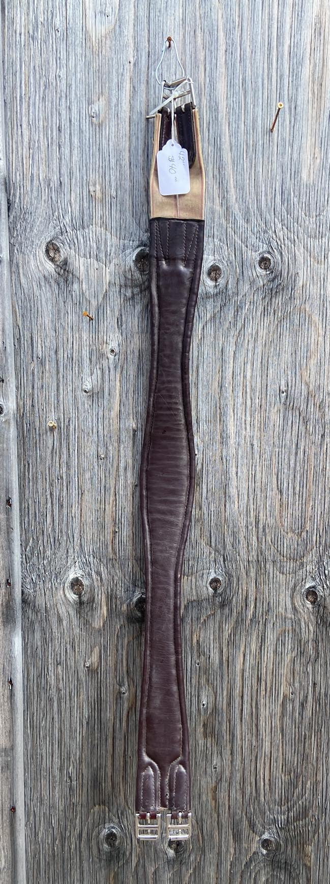 42” leather girth