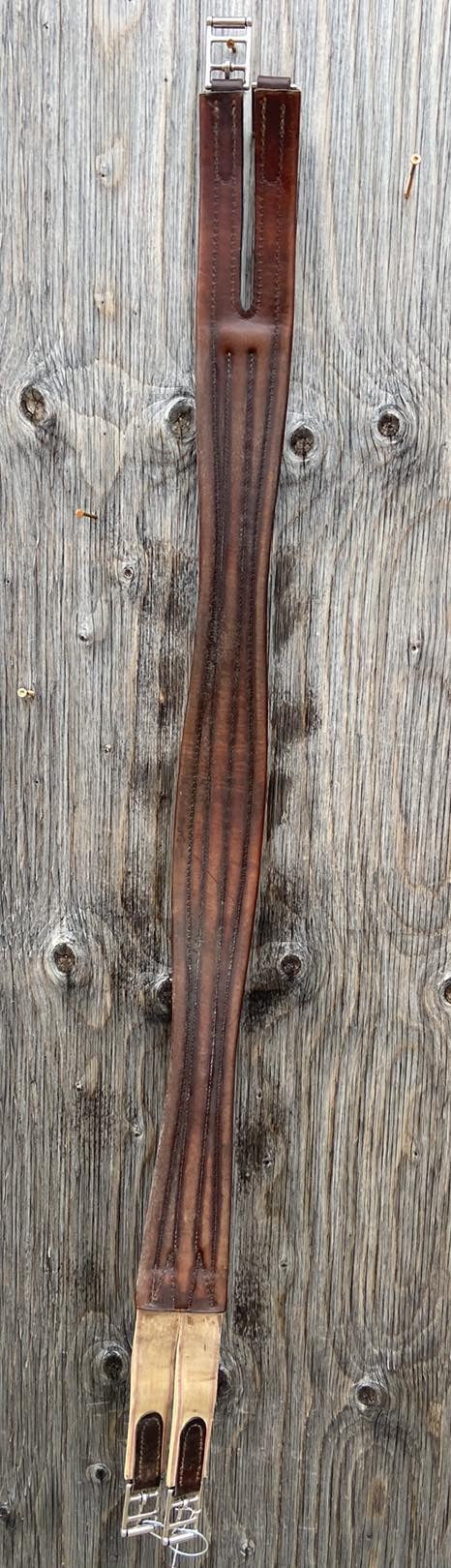 50” leather girth