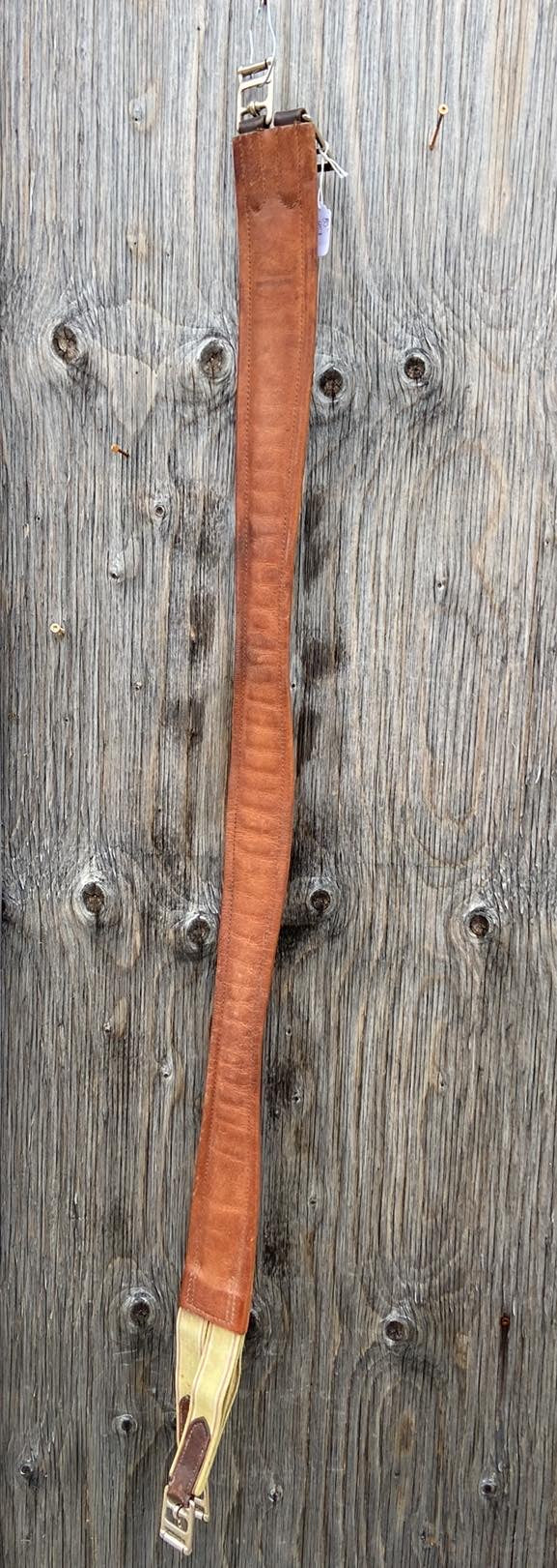 50” leather girth
