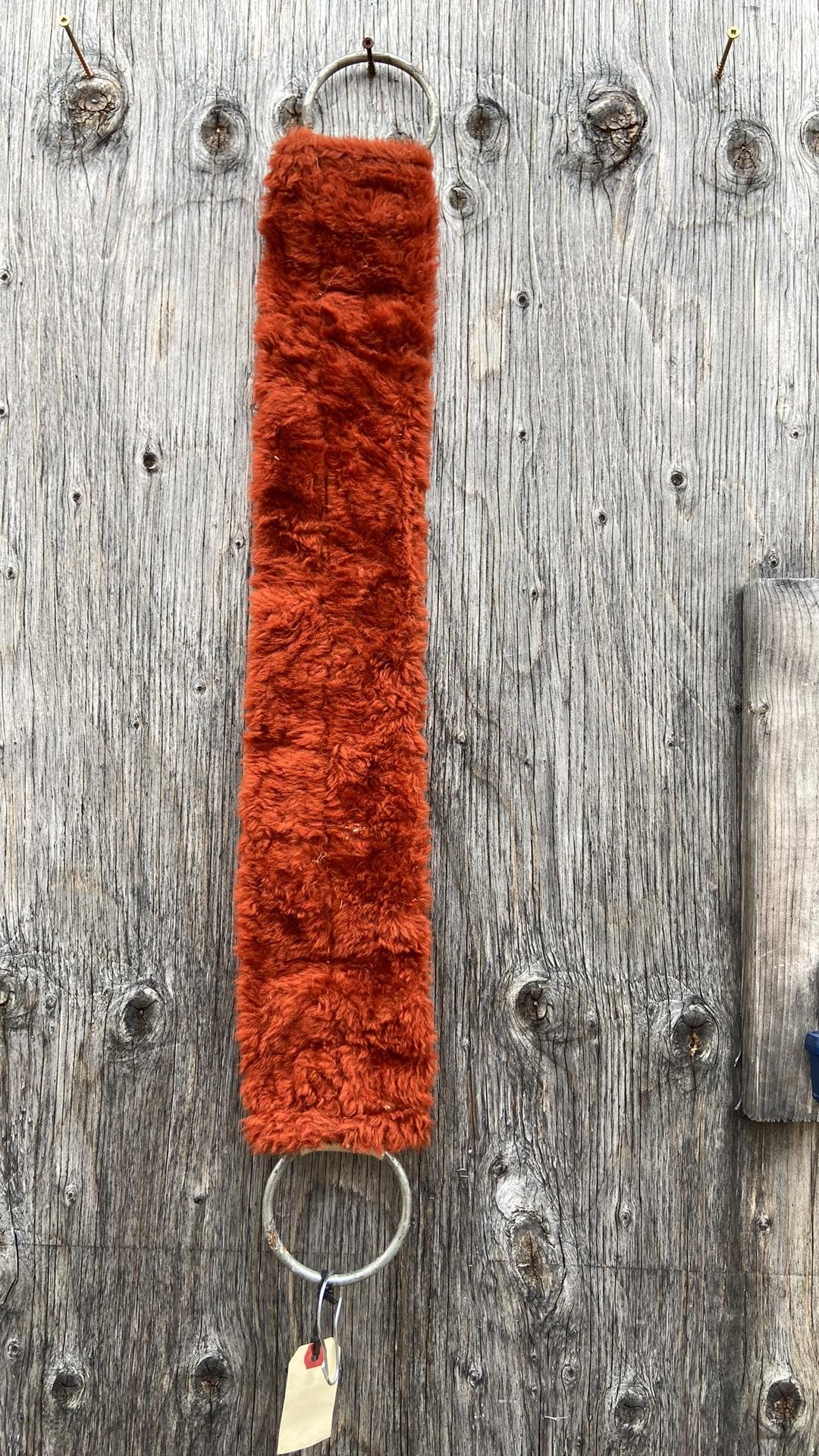 30” western cinch no buckle is to be looped