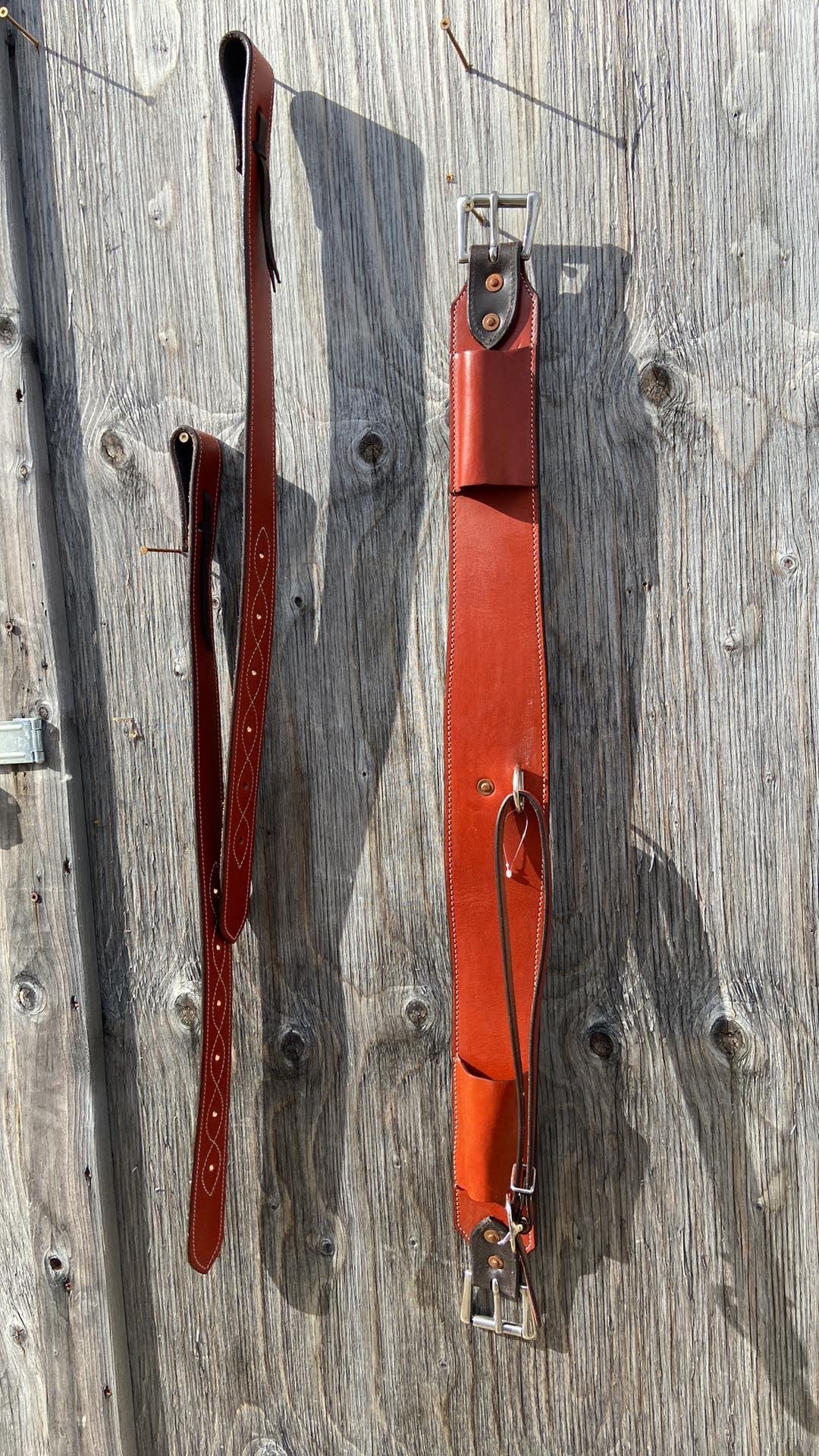 3” wide back cinch set