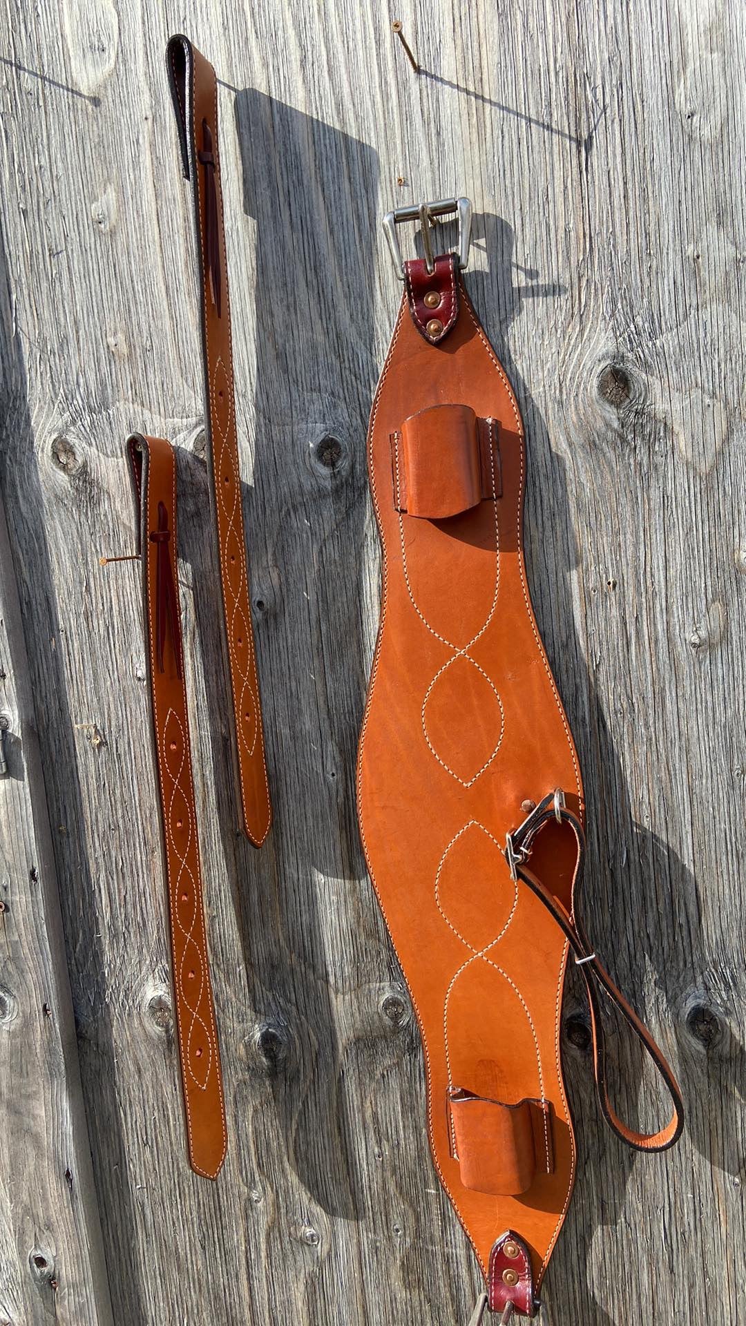 7” wide heavy duty back cinch set