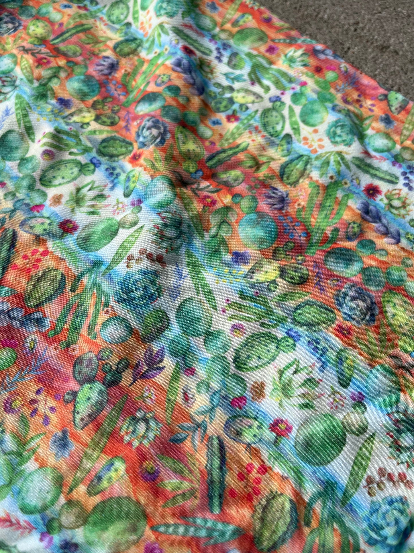 Cactus print slinky