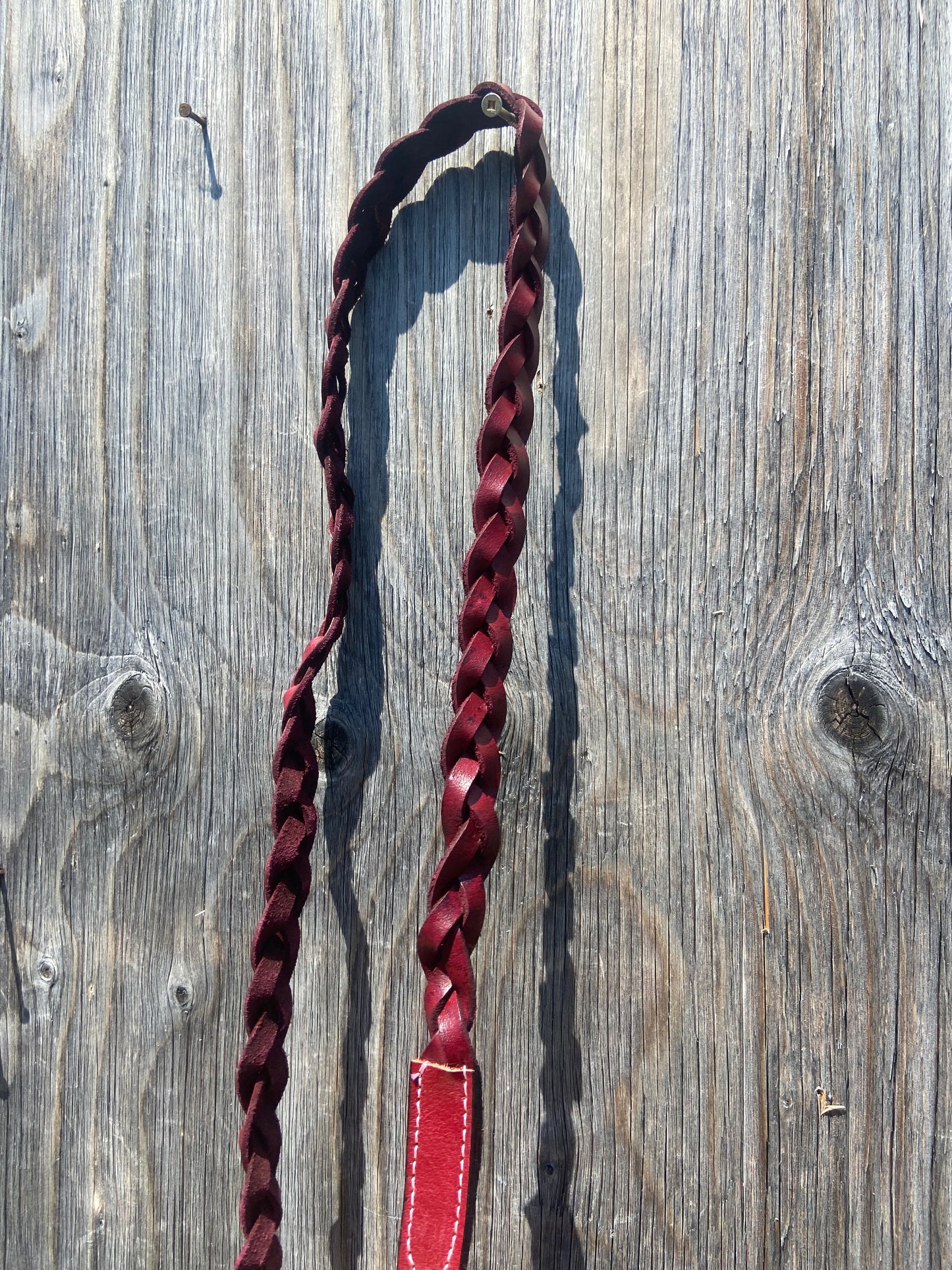 6 1/2” braided barrel rein