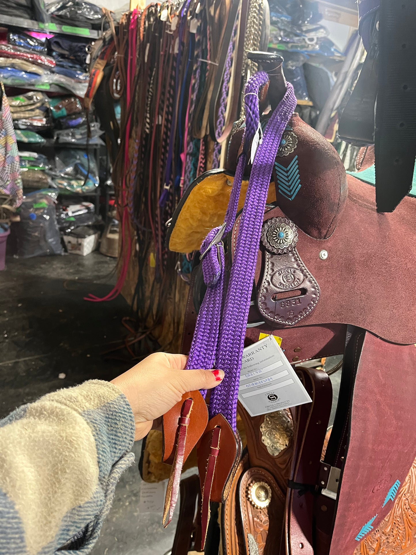 Flat braided headstalls
