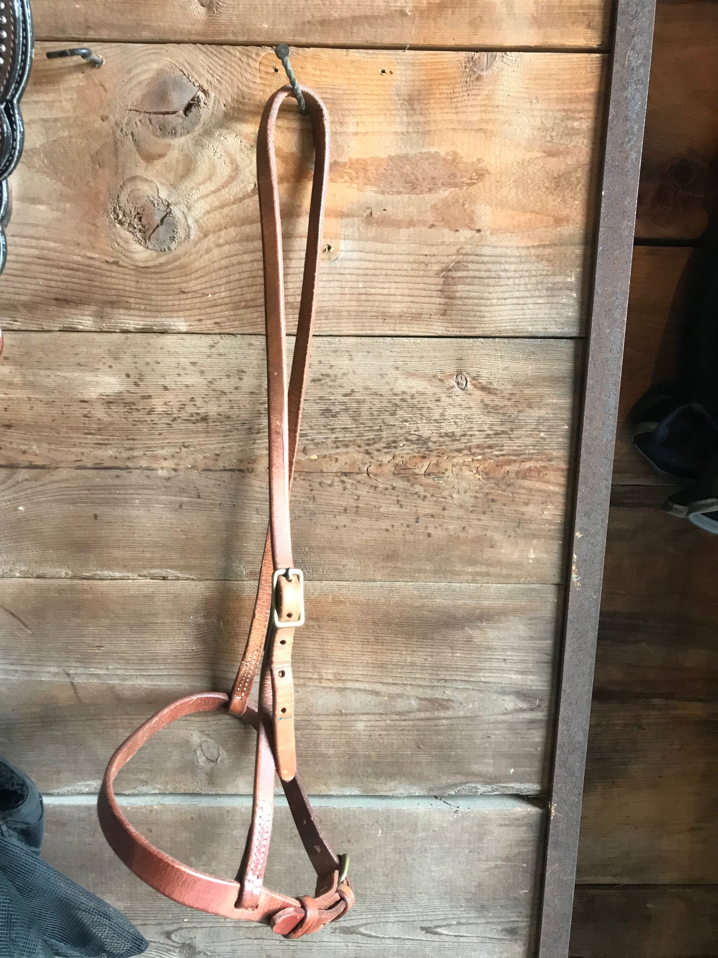 Quality leather noseband