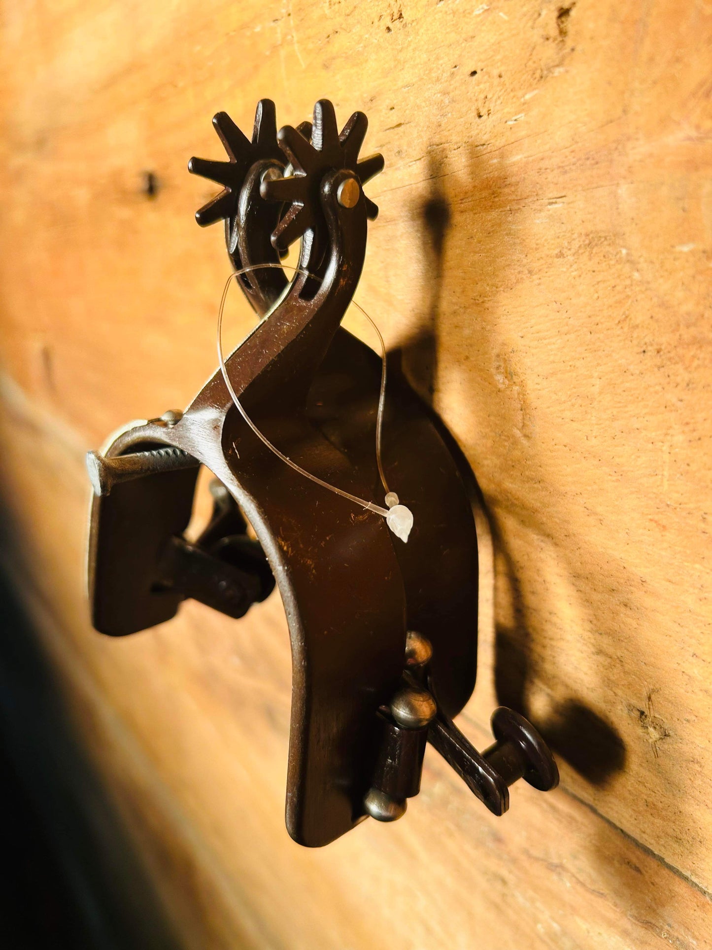 Youth antique spurs