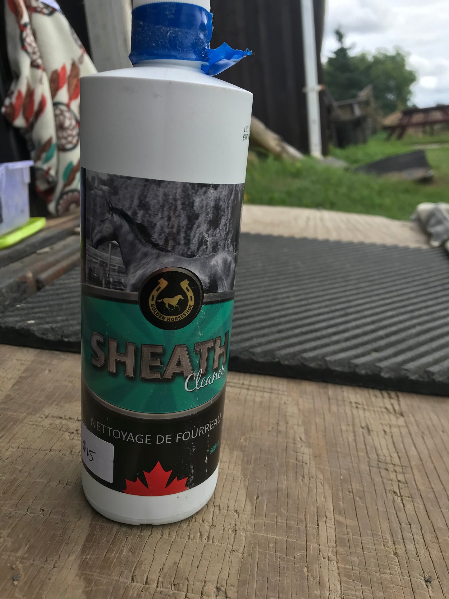 Sheath cleaner