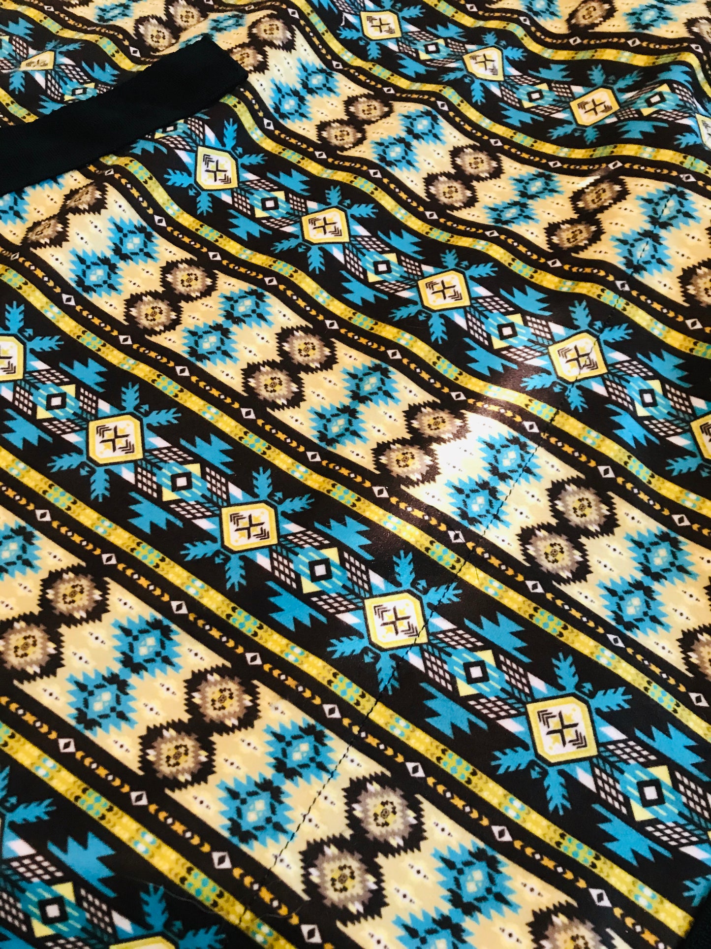 Aztec Print fleece cooler