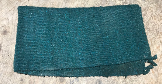 Green saddle blanket