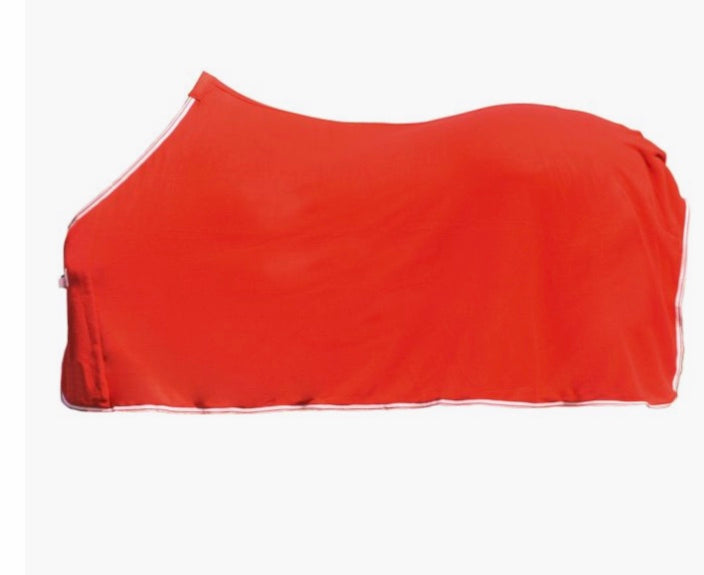 HKM fleece coolers Pink Green Orange and red