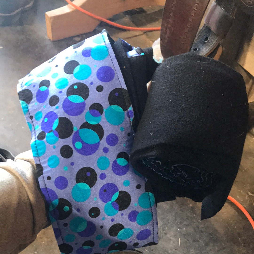 Fleece leg wraps