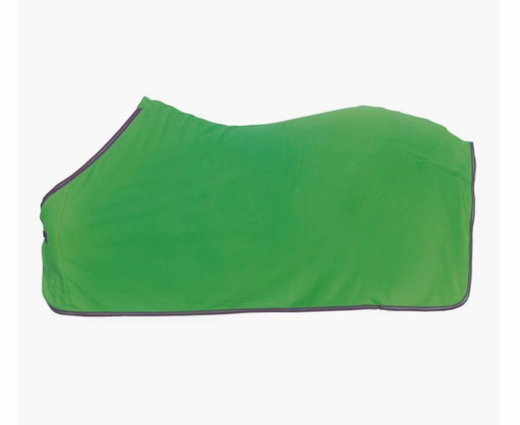 HKM fleece coolers Pink Green Orange and red