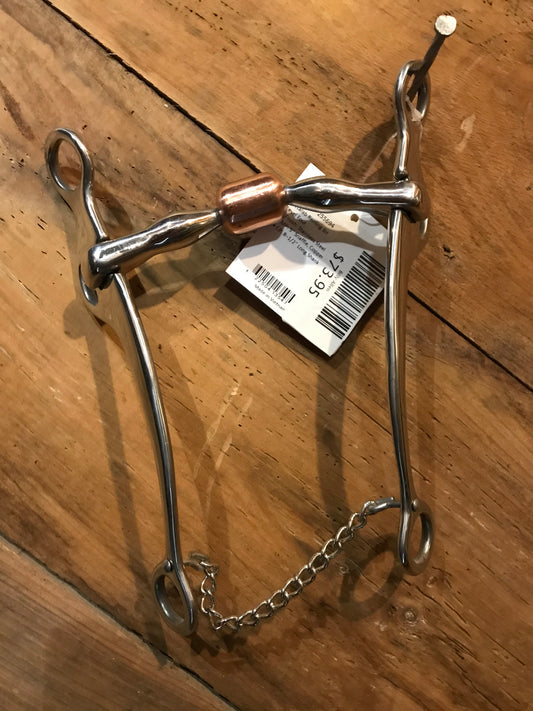 5” Billy Allen western rawhide reining bit