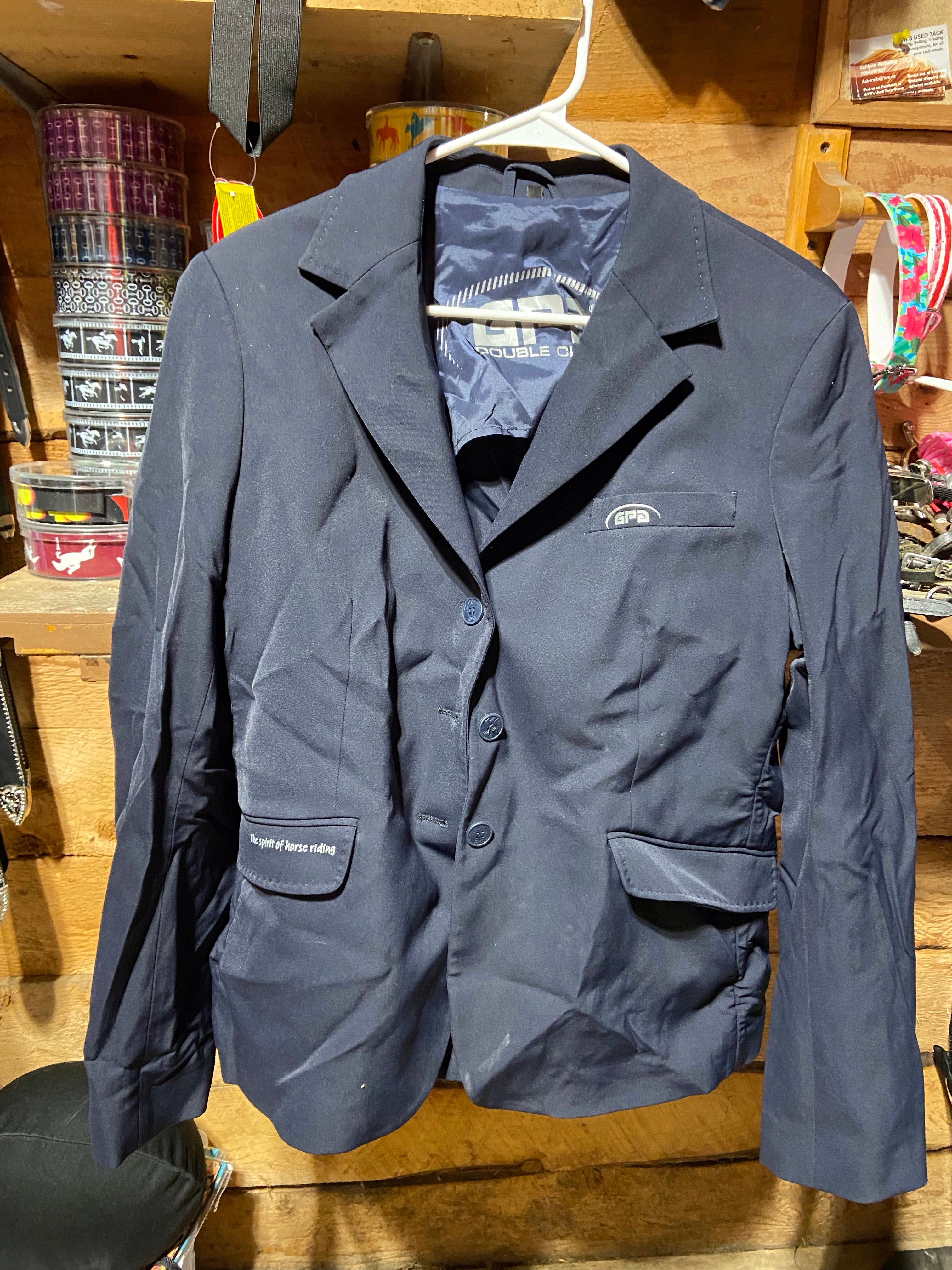 Gpa double clear show jacket size 42 – Avrs Used Tack Shop