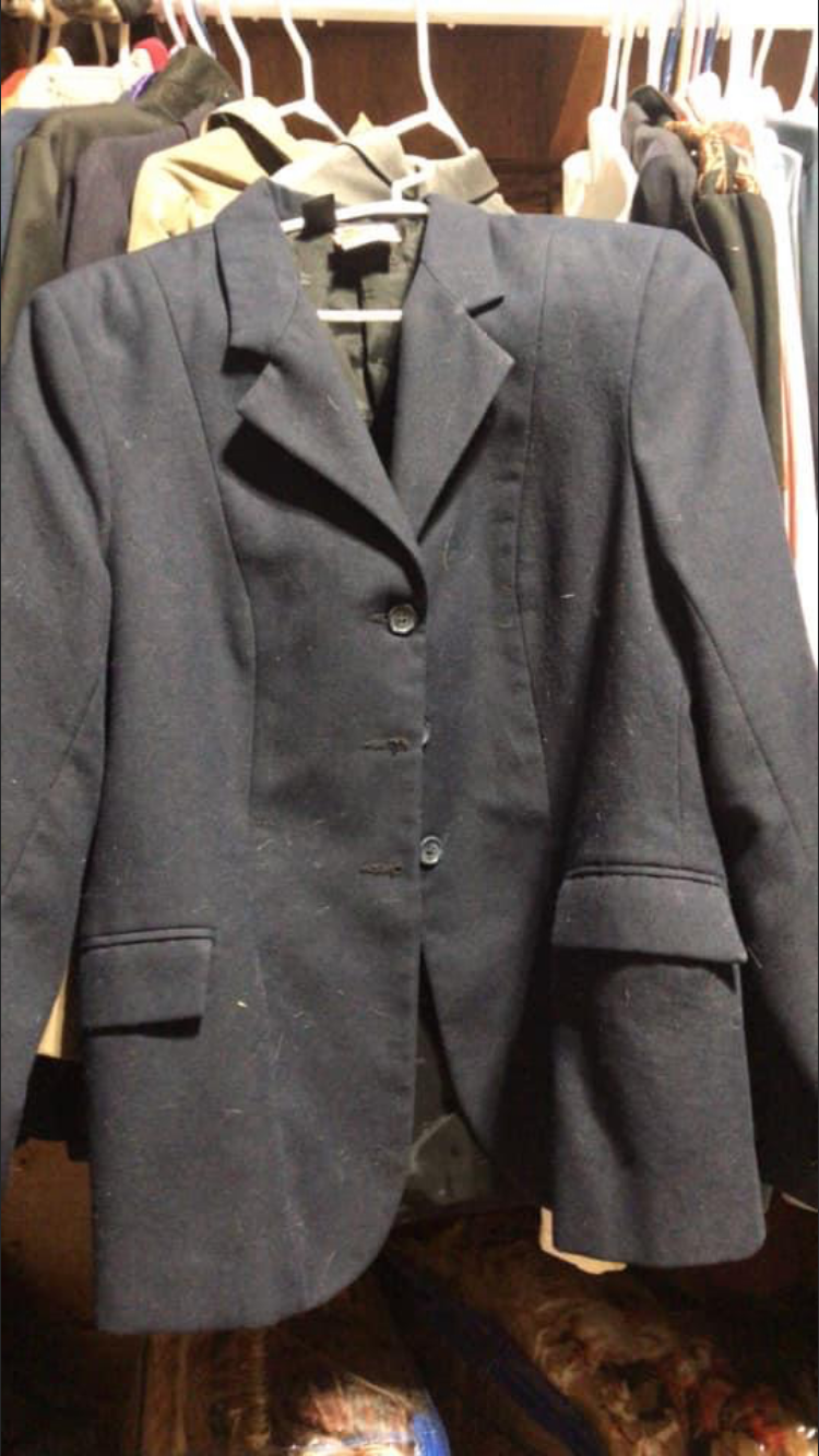 Navy Devon aire show jacket