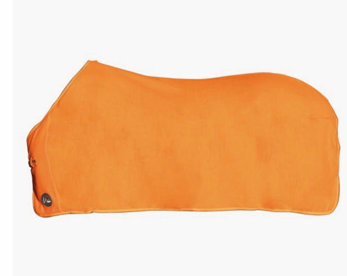 HKM fleece coolers Pink Green Orange and red