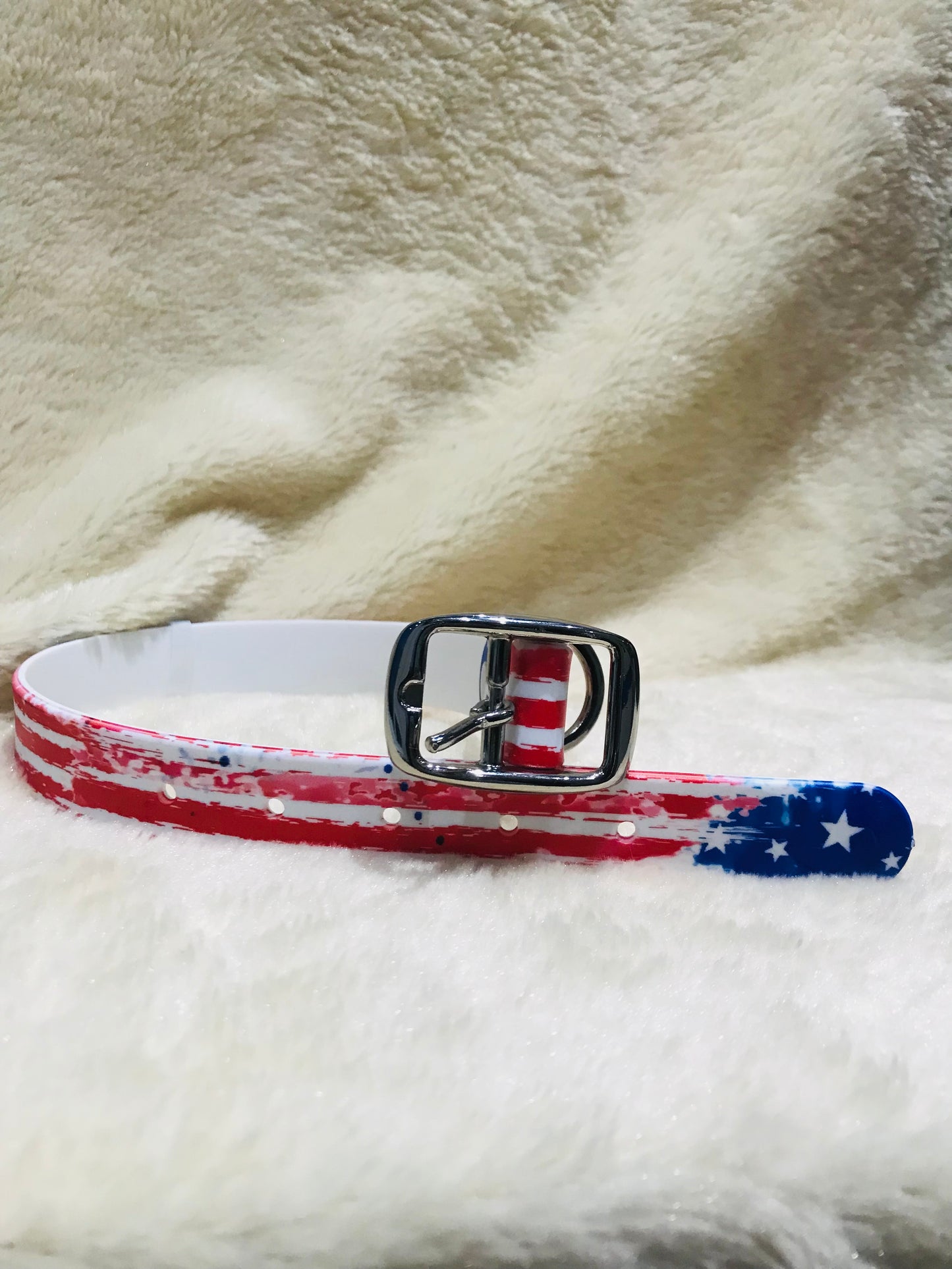 C4 vintage Americana dog collar