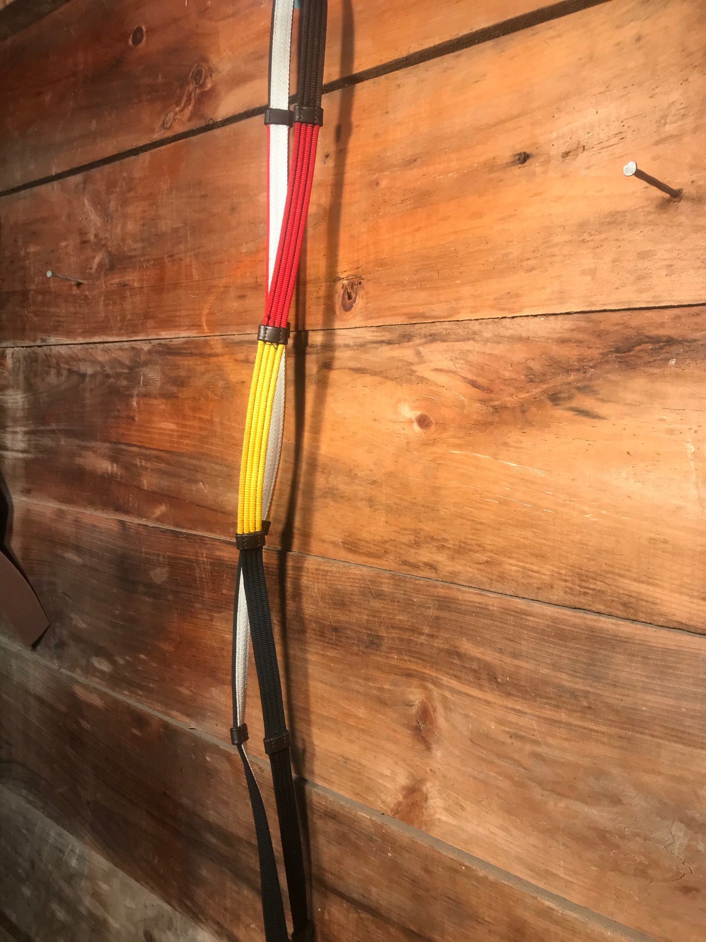 Coloured Pony size training reins
