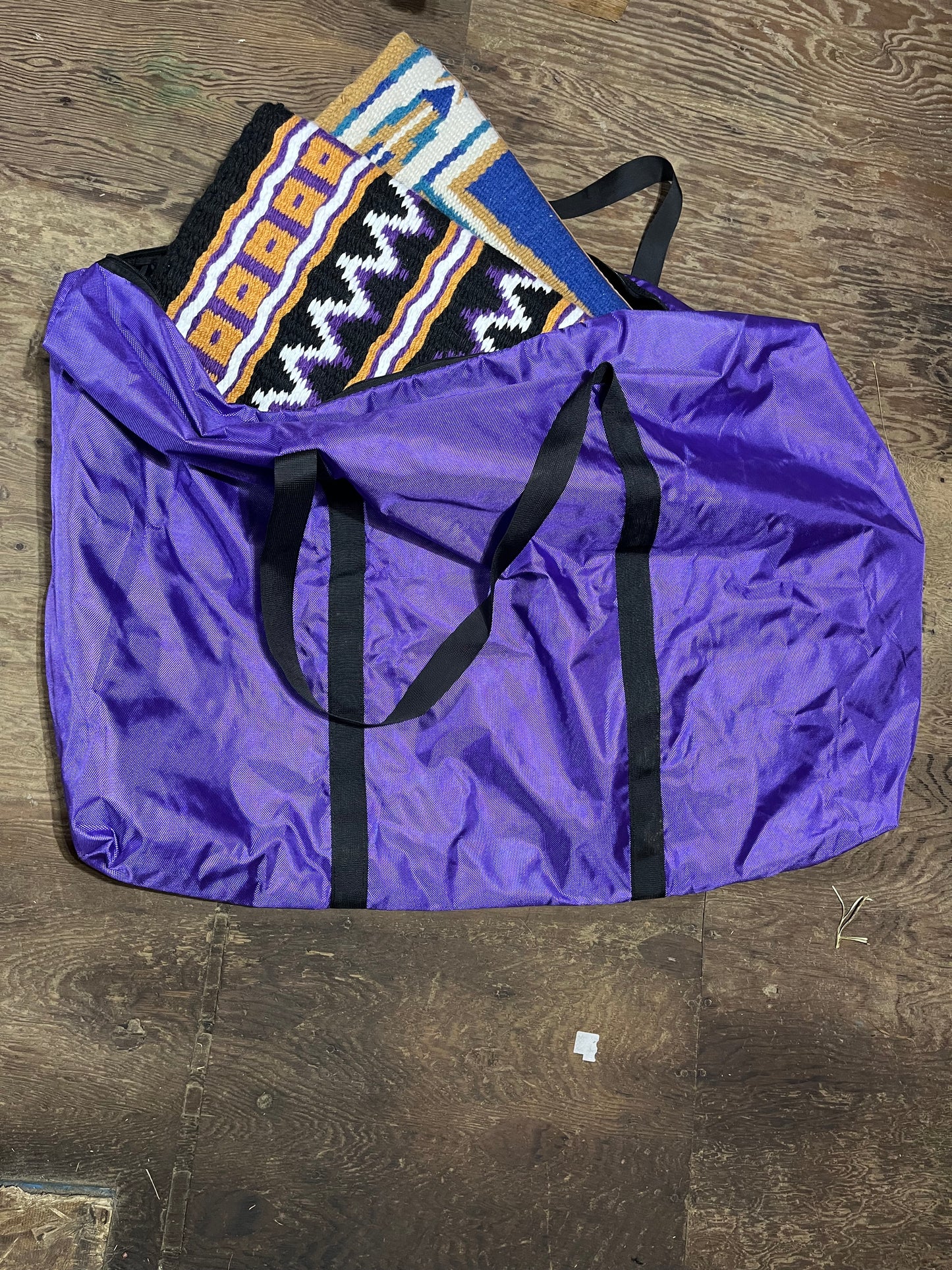 Purple XL multi western pad carry case / travelling bag