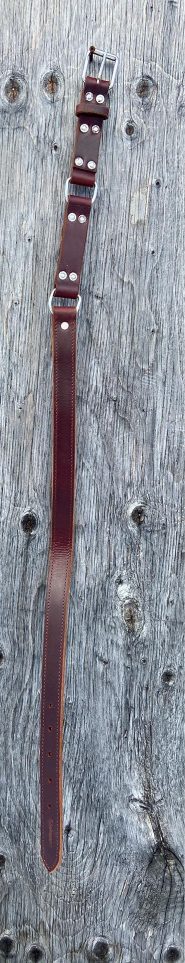 Leather hopples