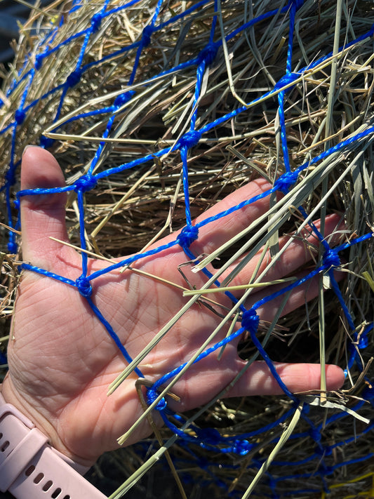 Slow feed hay nets