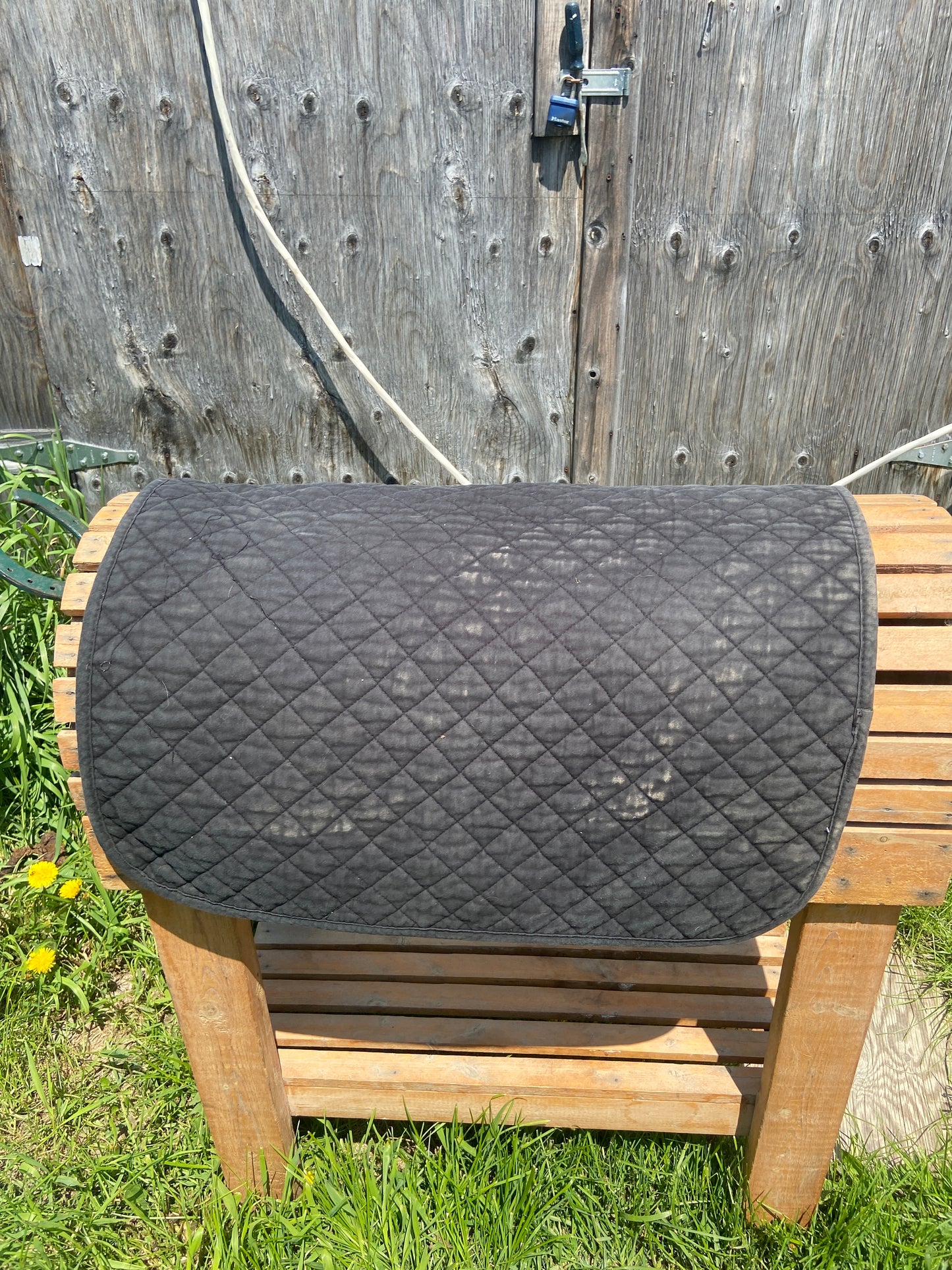 Black baby pad