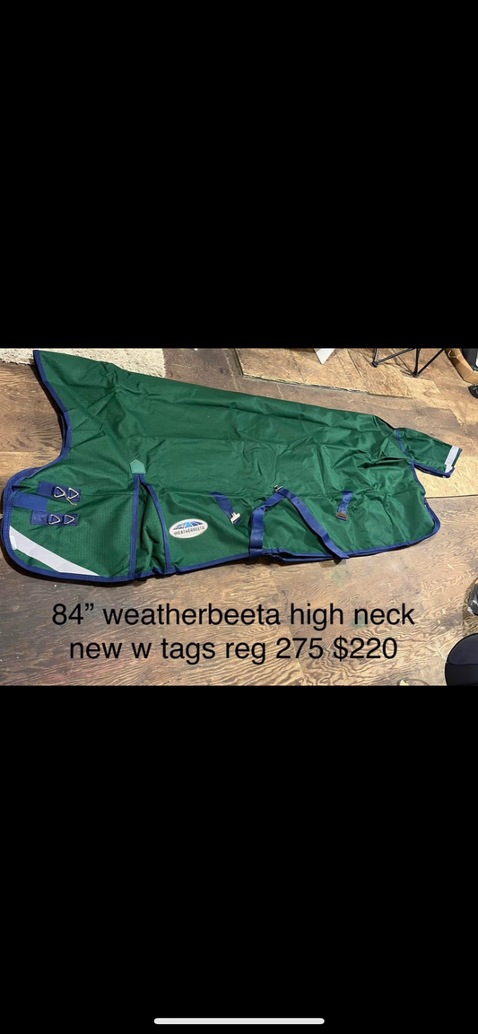84” high neck weatherbeeta rainsheet new *& save the tax!