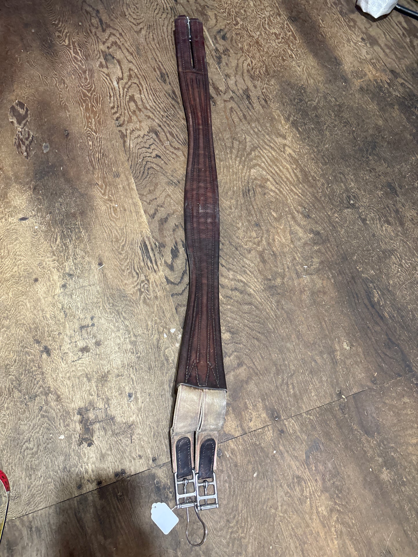 50” English leather girth