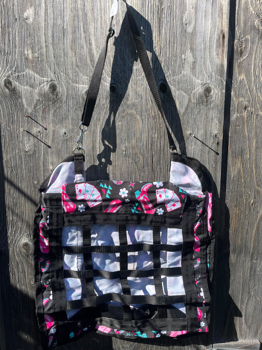 Girls night out top load hay bag