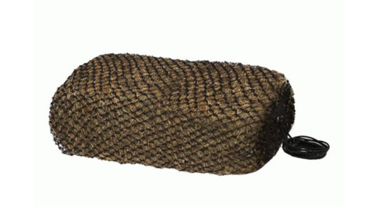 Square bale slow feed hay net