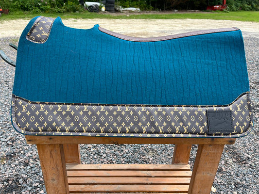 Peacock deep turquoise designer pad 30x7/8