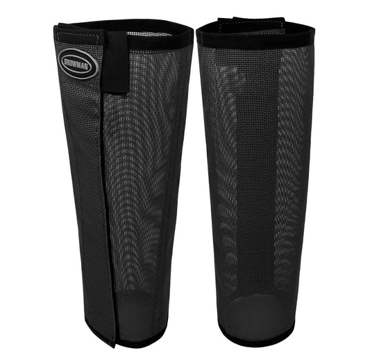 Large black fly boots set of 4