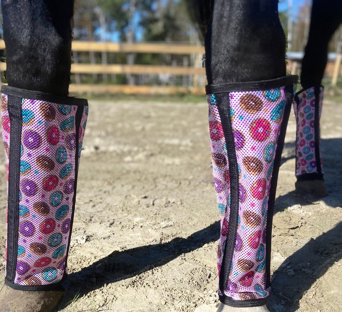 Donut 🍩 fly boots set of 4 horse size