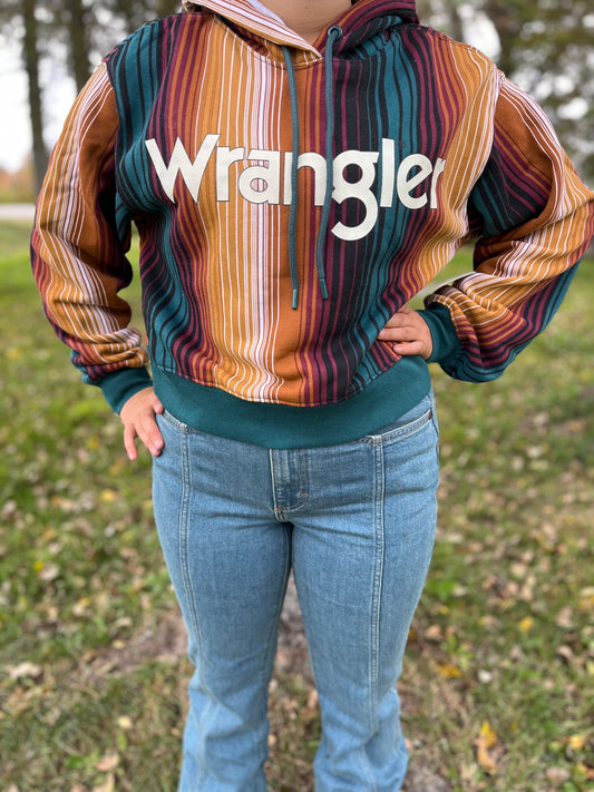Wrangler serape hoody