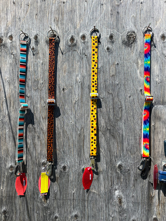 Printed bucket hanger straps