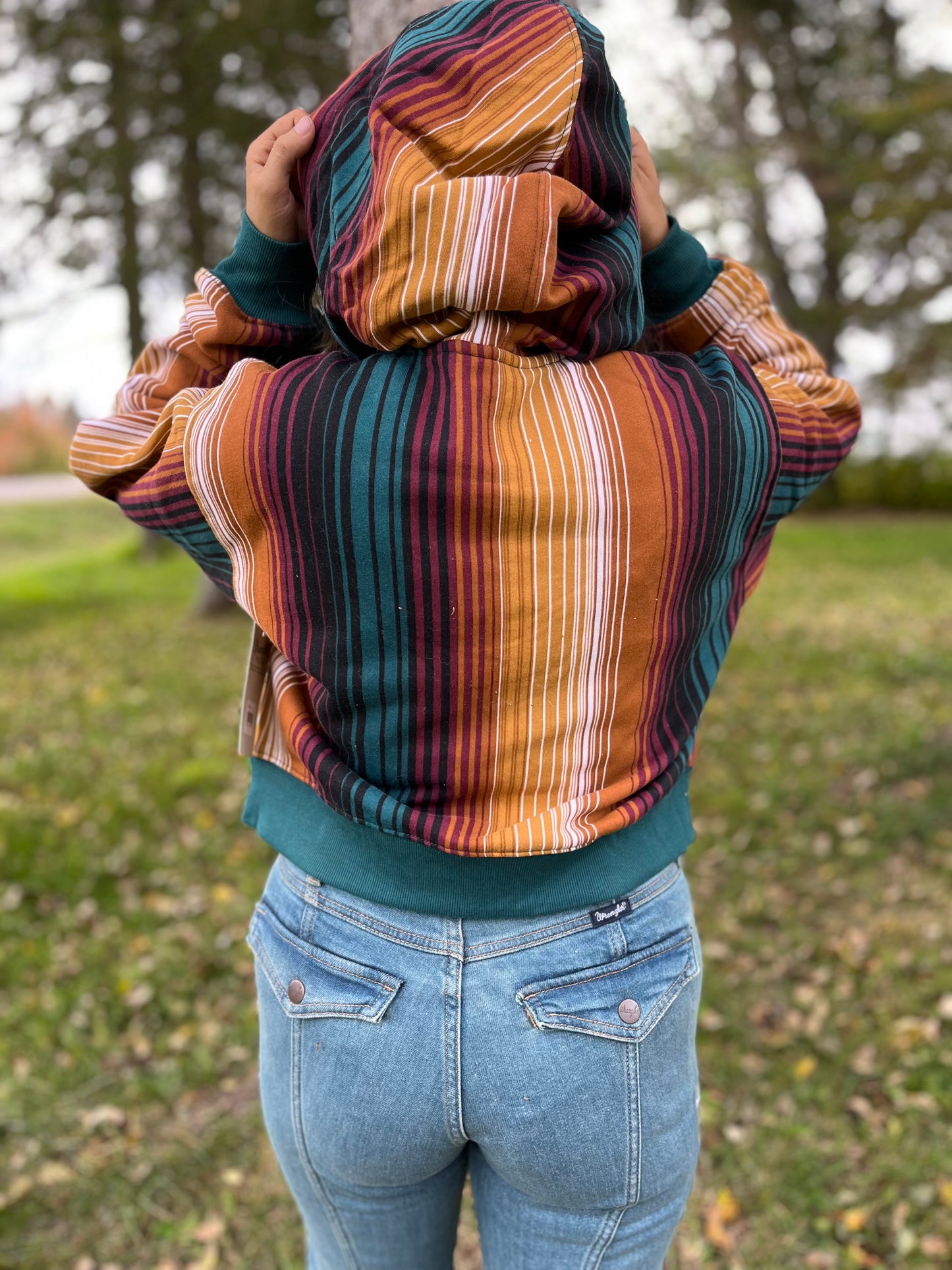 Wrangler serape hoody