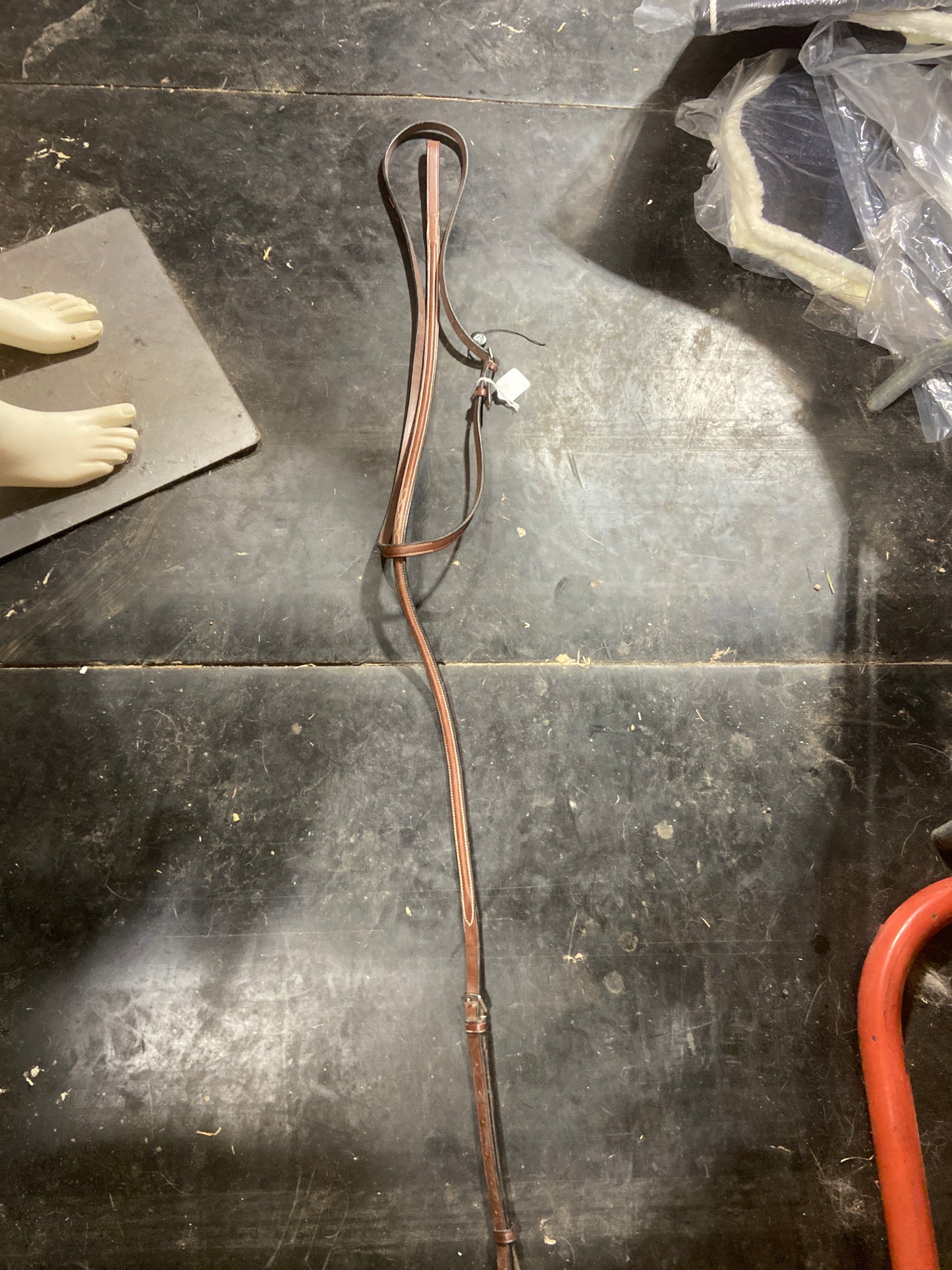 Fancy stitched running martingale