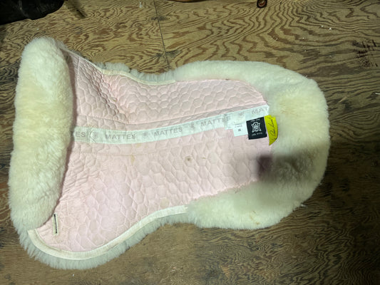 Pink medium mattes half pad