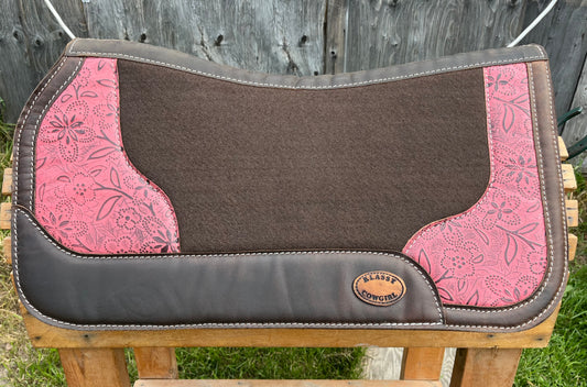 Klassy cowgirl Pink Barrel pad 28x30