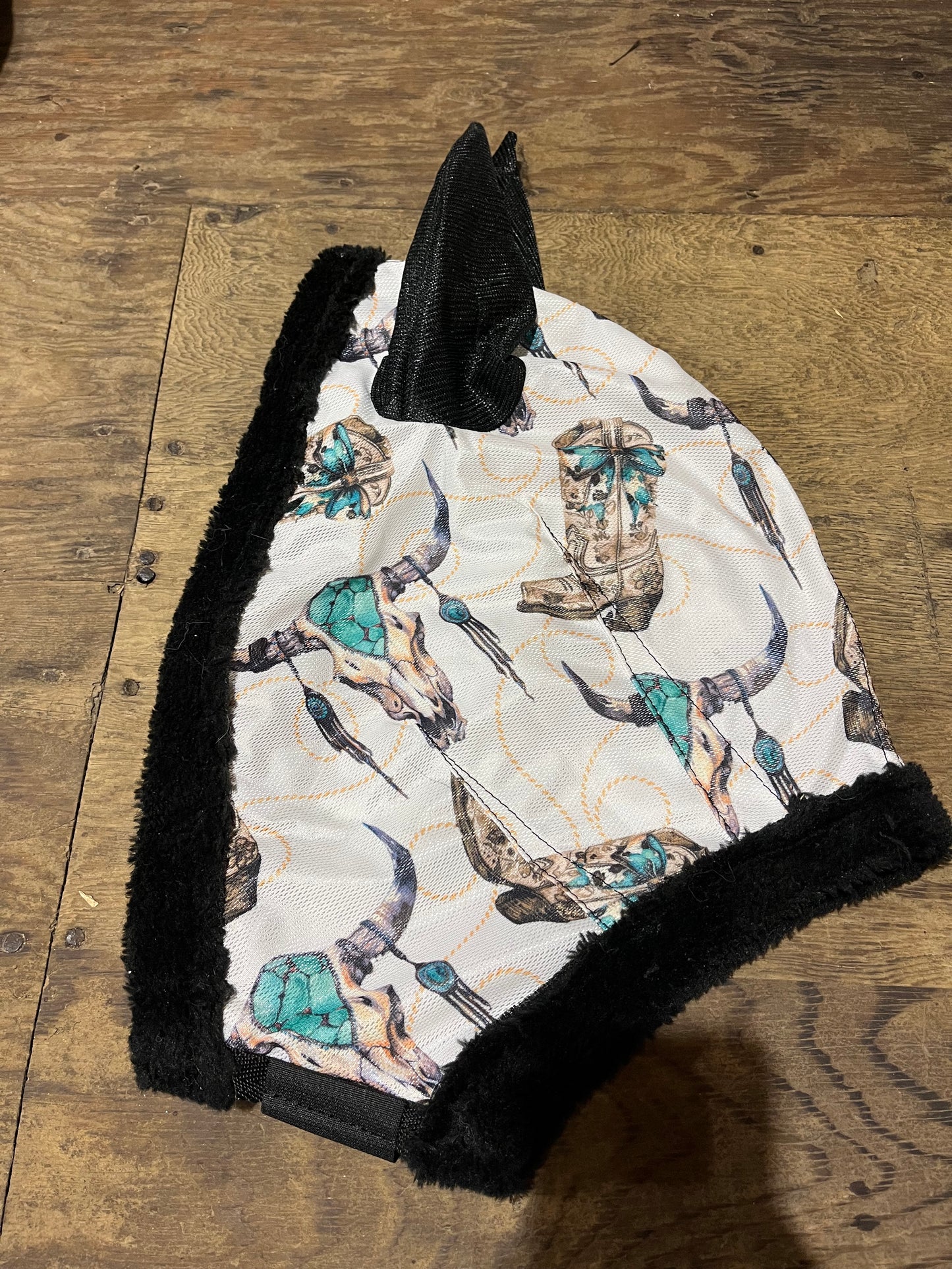 Small/ pony size fly mask with ears clearance new