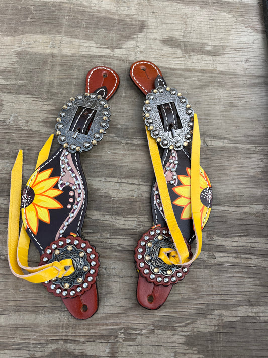 Sunflower spur straps