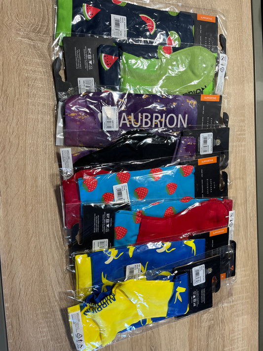 Adult fun print tall riding socks