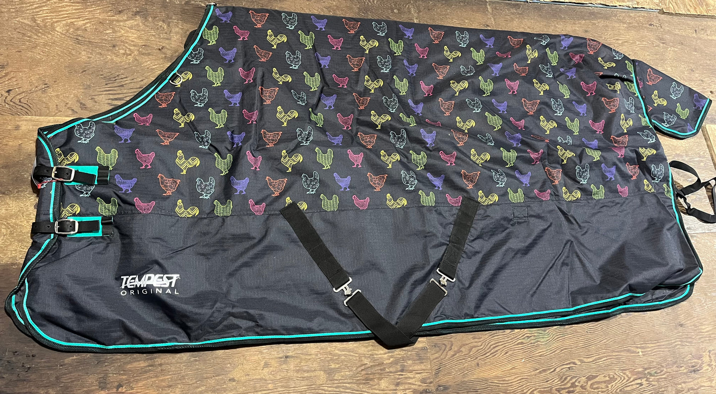 60” chicken 200g turnout