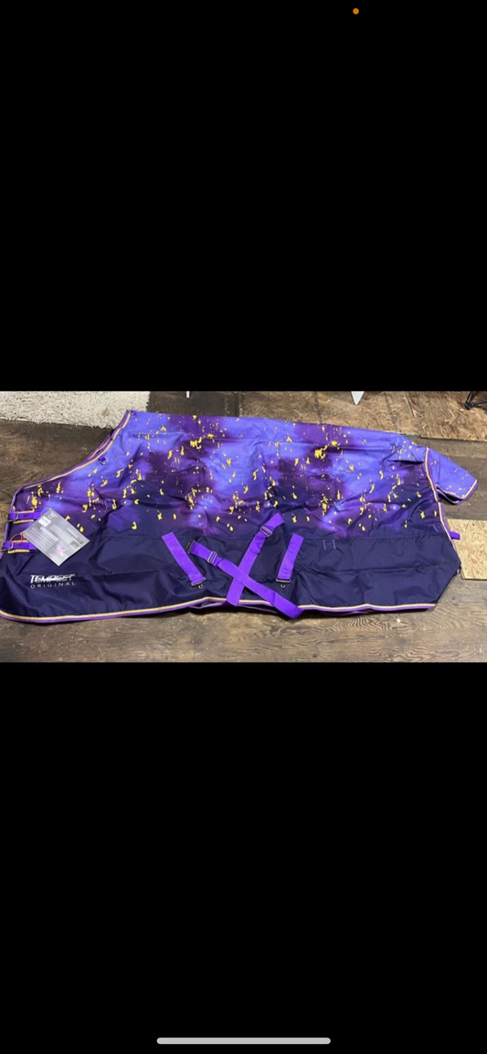 69” purple amethyst rainsheet
